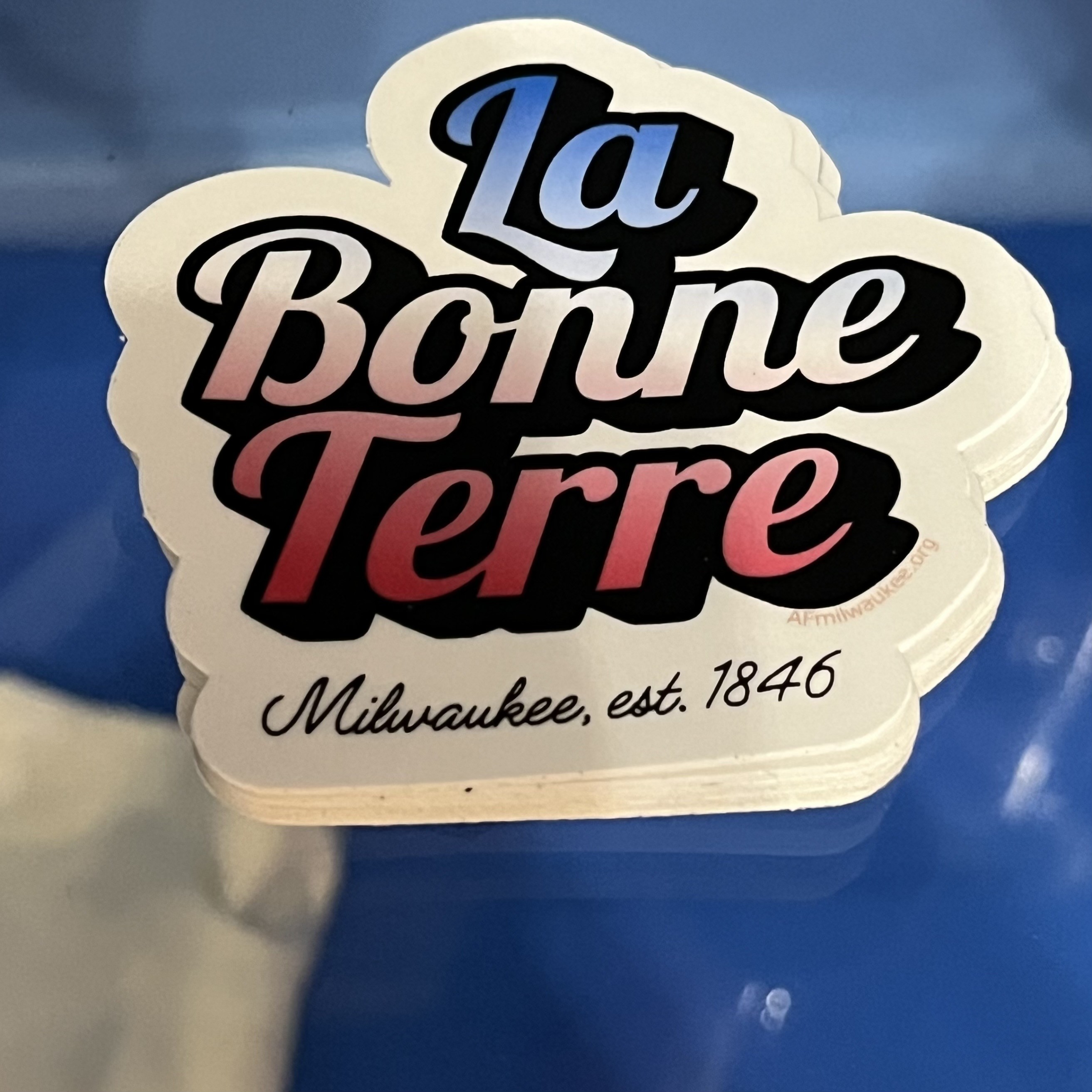 La Bonne Terre Sticker